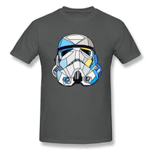 Load image into Gallery viewer, Star Wars T Shirt Stained Glass Stormtrooper T-shirt Men Tshirts 100% Cotton Clothing Art Designer Tops Unique Tee Summer