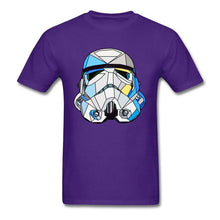 Load image into Gallery viewer, Star Wars T Shirt Stained Glass Stormtrooper T-shirt Men Tshirts 100% Cotton Clothing Art Designer Tops Unique Tee Summer