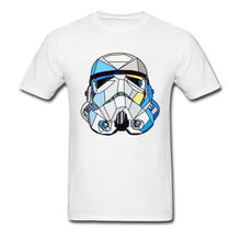 Load image into Gallery viewer, Star Wars T Shirt Stained Glass Stormtrooper T-shirt Men Tshirts 100% Cotton Clothing Art Designer Tops Unique Tee Summer