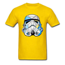Load image into Gallery viewer, Star Wars T Shirt Stained Glass Stormtrooper T-shirt Men Tshirts 100% Cotton Clothing Art Designer Tops Unique Tee Summer