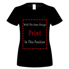 Load image into Gallery viewer, Unisex Stained Glass Polyhedral Dice T Shirt Men Women Black Short-sleeved TEE Shirt