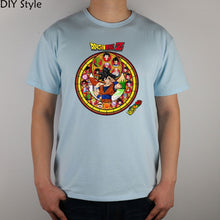 Load image into Gallery viewer, Dragon Ball Z Stained Glass - Goku  T-shirt cotton Lycra top  Fashion Brand t shirt men new
