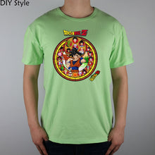 Load image into Gallery viewer, Dragon Ball Z Stained Glass - Goku  T-shirt cotton Lycra top  Fashion Brand t shirt men new
