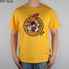 Load image into Gallery viewer, Dragon Ball Z Stained Glass - Goku  T-shirt cotton Lycra top  Fashion Brand t shirt men new
