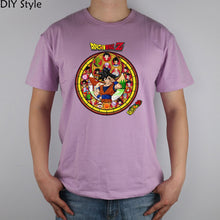 Load image into Gallery viewer, Dragon Ball Z Stained Glass - Goku  T-shirt cotton Lycra top  Fashion Brand t shirt men new
