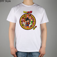 Load image into Gallery viewer, Dragon Ball Z Stained Glass - Goku  T-shirt cotton Lycra top  Fashion Brand t shirt men new
