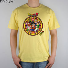 Load image into Gallery viewer, Dragon Ball Z Stained Glass - Goku  T-shirt cotton Lycra top  Fashion Brand t shirt men new
