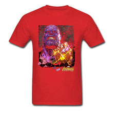 Load image into Gallery viewer, Stained Glass Thanos T-shirt Men Black Clothes 3D Gauntlet Tee Shirts Summer Tshirt Punk Lover Tops Cotton T Shirt

