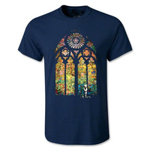 Load image into Gallery viewer, Banksy Stained Glass Window T Shirt men &amp; women printed casual gift short sleeve tee US plus size XS-3XL
