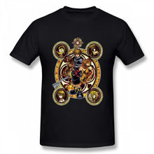 Load image into Gallery viewer, Kingdom Hearts T Shirt  Sora Stained Glass Tee Shirt Male New Arrival 3D Print For Boy Short-sleevedO-neck Top Tees
