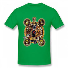 Load image into Gallery viewer, Kingdom Hearts T Shirt  Sora Stained Glass Tee Shirt Male New Arrival 3D Print For Boy Short-sleevedO-neck Top Tees
