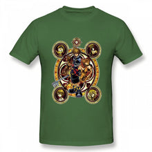 Load image into Gallery viewer, Kingdom Hearts T Shirt  Sora Stained Glass Tee Shirt Male New Arrival 3D Print For Boy Short-sleevedO-neck Top Tees
